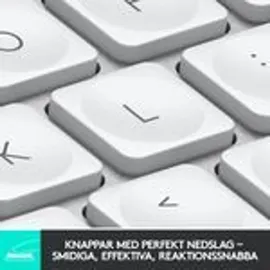 Logitech MX Keys Mini DNK/FIN/NOR/SWE hellgrau