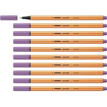 Stabilo - Fineliner - point 88-10er Pack - grauviolett