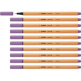 Stabilo - Fineliner - point 88-10er Pack - grauviolett