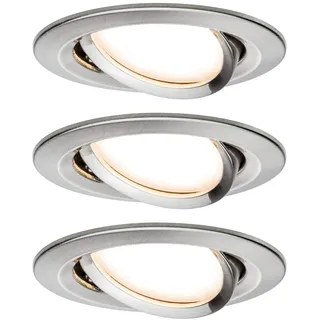 Paulmann SmartHome Zigbee LED Einbauleuchte Nova Plus Eisen gebürstet