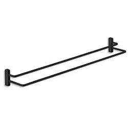 Giese 11832-14 Badetuchhalter  Etagere 2-teilig, schwarz matt