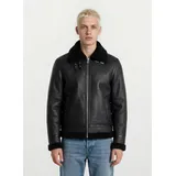 trueprodigy Keno Lederjacke Schwarz S