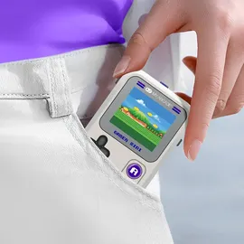 My Arcade Gamer Mini Classic Gray & Purple