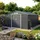 HATTORO Gerätehaus S400 3,41 x 3,86 m Grau