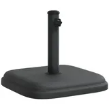 vidaXL Sonnenschirmständer Ø32/35/38 mm Mast 11 kg Quadratisch