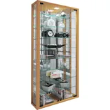 VCM Wandvitrine Glasvitrine Vitrosa Maxi Spiegel