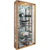 VCM Wandvitrine Glasvitrine Vitrosa Maxi Spiegel