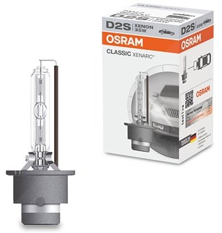 Osram XENARC® CLASSIC D2S Faltschachtel [Hersteller-Nr. 66240CLC] für Alfa Romeo, Alpina, Audi, BMW, Citroën, Ford, Honda, Infiniti, Jaguar, Lancia, L