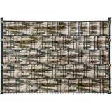 garden 'n' more Sichtschutzstreifen 20,5 m x 19 cm grau PVC