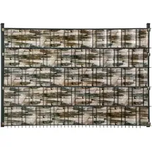garden 'n' more Sichtschutzstreifen 20,5 m x 19 cm grau PVC