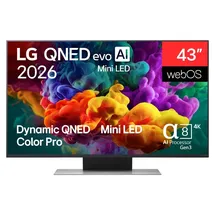 LG 43QNED86B6B 43" 4K UltraHD Mini-LED Smart TV