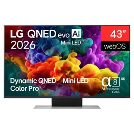 LG 43QNED86B6B 43" 4K UltraHD Mini-LED Smart TV