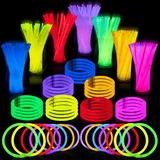 JOYIN 144 Pcs Knicklichter Party Set für Kinder, 8"/20cm Leuchtstäbe, Kinder Knicklichter Leuchtstäbe, Glühen in der Dunkelheit Neon, Ostern, Hochzeit, Halloween Weihnachten Deco, Party Supplies Pack