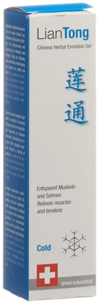 Liantong Chinese Herbal Emulsion Erfrischendes Gel