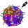 Voltronic LED Lichterkette 600 LEDs 60 m Bunt