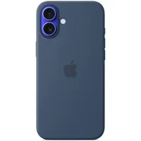 Apple iPhone 16 Plus Silikon Case denim