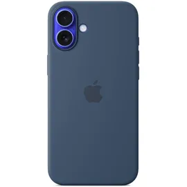 Apple iPhone 16 Plus Silikon Case denim