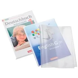 HERMA Buchumschlag Workbook transparent DIN A4