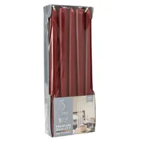 Papstar GALA Basic Leuchterkerzen 25 cm kirsche