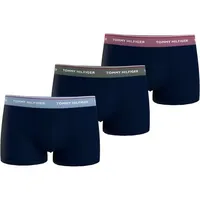 Tommy Hilfiger Underwear Trunk 3P WB TRUNK (Packung, 3-St., 3er-Pack) mit Logo-Elastikbund bunt XXL (56)