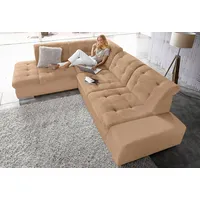 Sit&more Ecksofa »Pale L-Form«, inklusive Kopfteilverstellung, wahlweise mit Bettfunktion