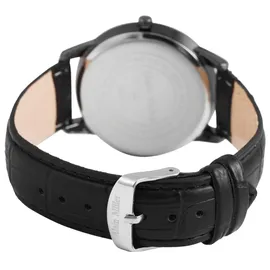 Alain Miller Quarz Lederimitat 40 mm AM0007
