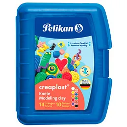 Pelikan Knete Creaplast farbsortiert, 240,0 g