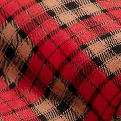 Wellness-Fleece "Karo", rot-color