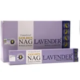Saraswati Räucherstäbchen Vijayshree Incense "Golden Nag Lavender" 15gr.
