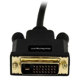 Startech mini DisplayPort DVI kabel Computer-Monitor-Kabel 1920 x 1200 – mDP-auf-DVI-Kabel - Mini-DisplayPort-Kabel - Schwarz (MDP2DVIMM3B)