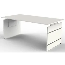 Kerkmann Schreibtisch Form 4 Weiß