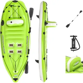 BESTWAY 65097 Reisen/Erholung Aufblasbares Boot Schwarz, grün PVC, 1 Person(en) 150 kg