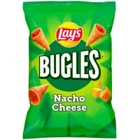 Lay ́s Bugles Nacho Cheese – Herzhafter Mais-Snack mit Käse-Geschmack (14 x 75 g)
