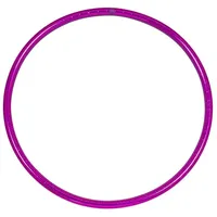Hoopomania Hula-Hoop-Reifen Zirkus Hula Hoop, Hologramm Farben, Ø 80cm Pink rosa Ø 80 cm