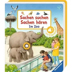 RAVENSBURGER 43803 Sachen suchen, Sachen hören: Zoo