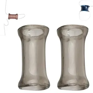 2 Penismanschetten für Männer Penismanschetten Sexspielzeug Penis Manschetten Verstellbar Erotik Penismanschetten Cock Ring Penis Hülse für Erweiterte Zeit Cock Ringe