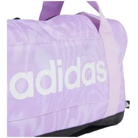 Adidas Damen Essentials Linear Duffel Bag, Ice Lavender/Bliss Lilac/White, XS