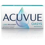 Acuvue Johnson & Johnson Acuvue Oasys Multifocal (6er Packung) 2-Wochen-Linsen -2.25 dpt und BC 8.4) mit UV-Schutz