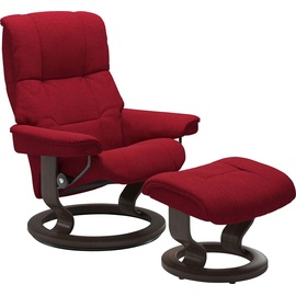 Stressless Relaxsessel STRESSLESS "Mayfair" Sessel Gr. ROHLEDER Stoff Q2 FARON, Classic Base Wenge, Relaxfunktion-Drehfunktion-PlusTMSystem-Gleitsystem, B/H/T: 79 cm x 101 cm x 73 cm, rot (red q2 faron) Lesesessel und Relaxsessel