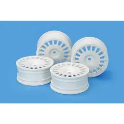 1:10 Felgen (4) Rally Dish weiß 24mm