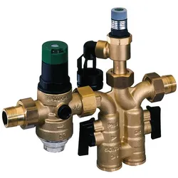 Speichersicherheitsgruppe Druckminderer DN25 Speicher Boiler Elektro Warmwasser