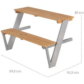 roba Spielhaus mit Tischset und BBQ-Küche Multicolor/Holz