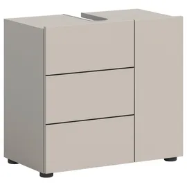 xonox.home Waschbeckenunterschrank Vira 60 x 57 cm Kaschmir