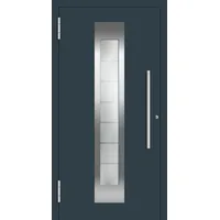 Aluminium Haustür "FIONA" 78 mm RC2 Anthrazit RAL 7016 außen öffnend DIN links