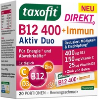 taxofit B12 400 + Immun Direkt