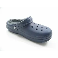 Crocs Unisex Kinder Classic Lined K Clogs, navy charcoal, Größe:34/35 EU - 34/35 EU