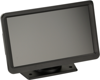  Monitor universal 7'' 2x Video Eingang/2x Standfuß/Saugnapf 