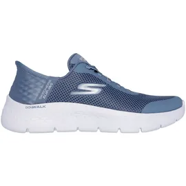 SKECHERS Damen Go Walk Flex Grand Entry Slip-InTurnschuhe, Blue Textile/Trim, 39.5 EU