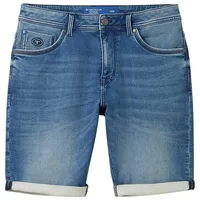 Tom Tailor Herren Josh Jeansshorts, blau, Gr. 30