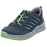 Lowa Kinder Multifunktionsschuhe AXOS GTX LO, STAHLBLAU/LIMONE, 34